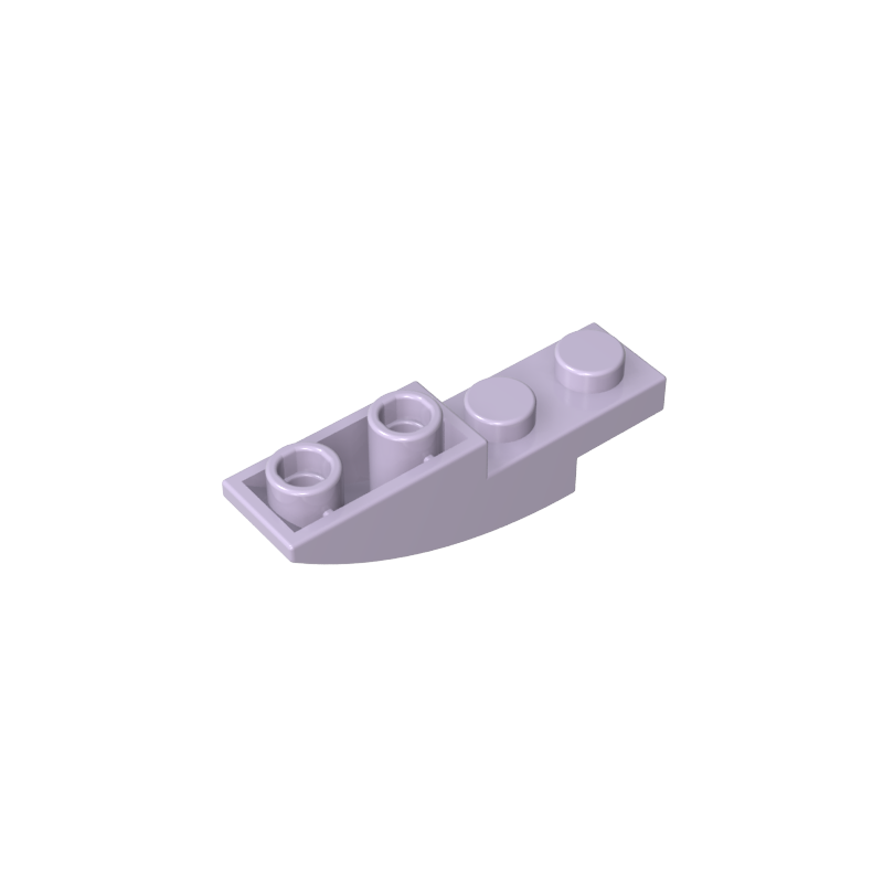 13547 | Slope, Curved 4 x 1 Inverted
