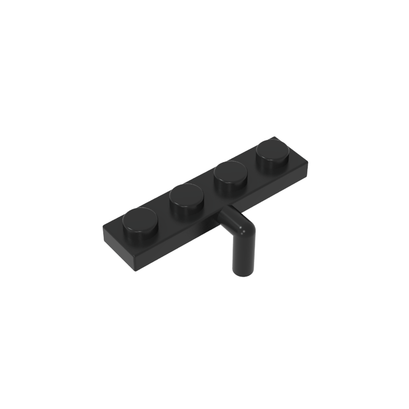 30043 | Plate, Modified 1 x 4 with Bar Arm Down