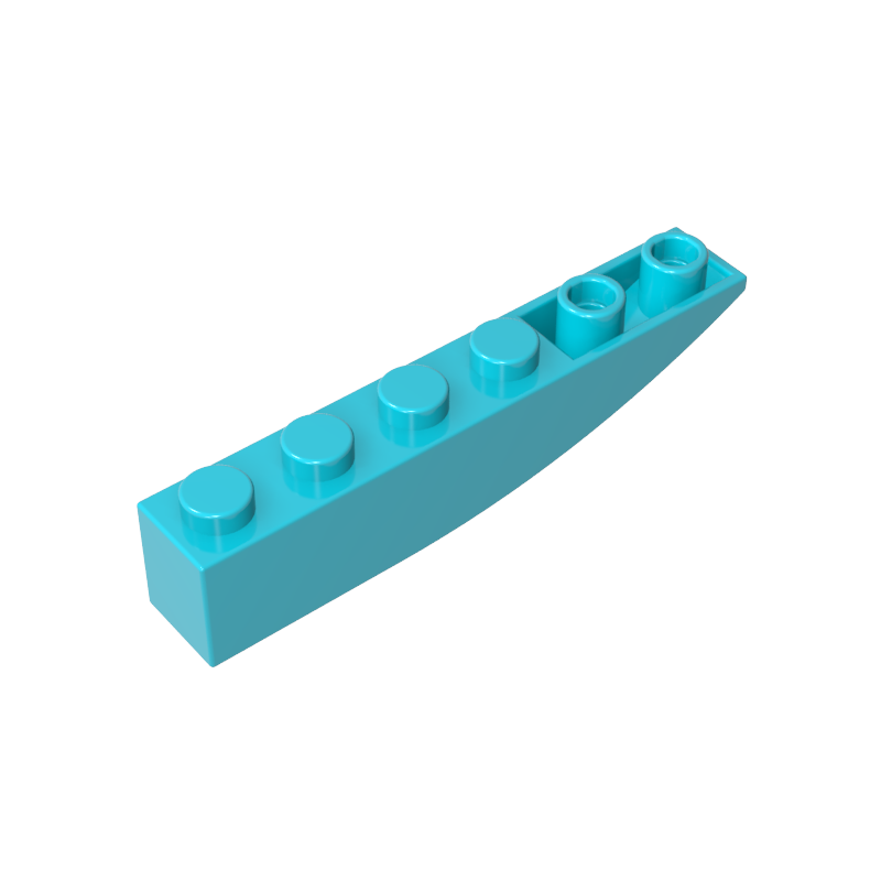 42023 | Slope, Curved 6 x 1 Inverted