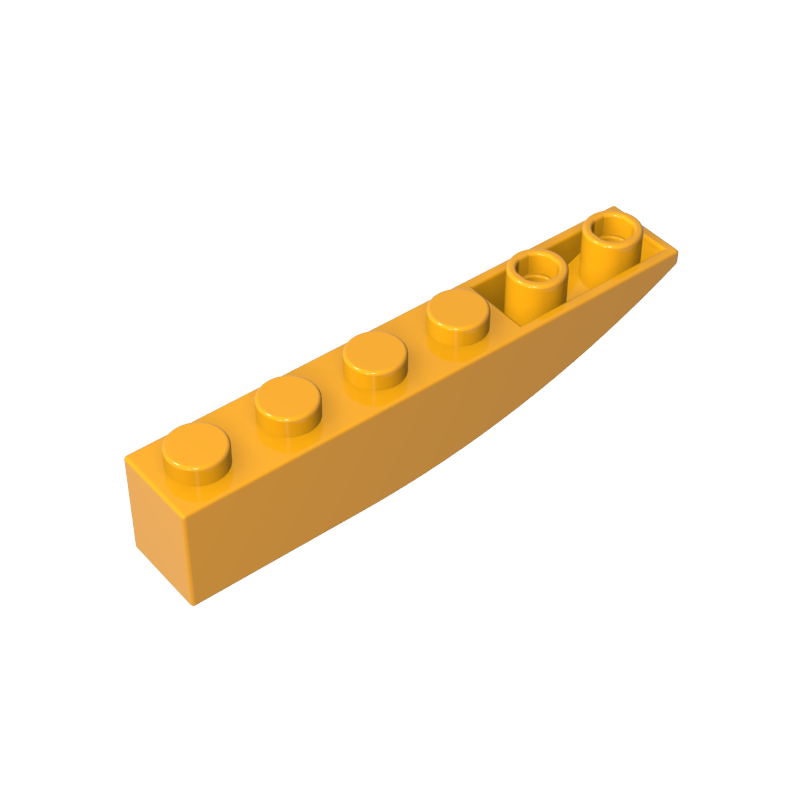 42023 | Slope, Curved 6 x 1 Inverted