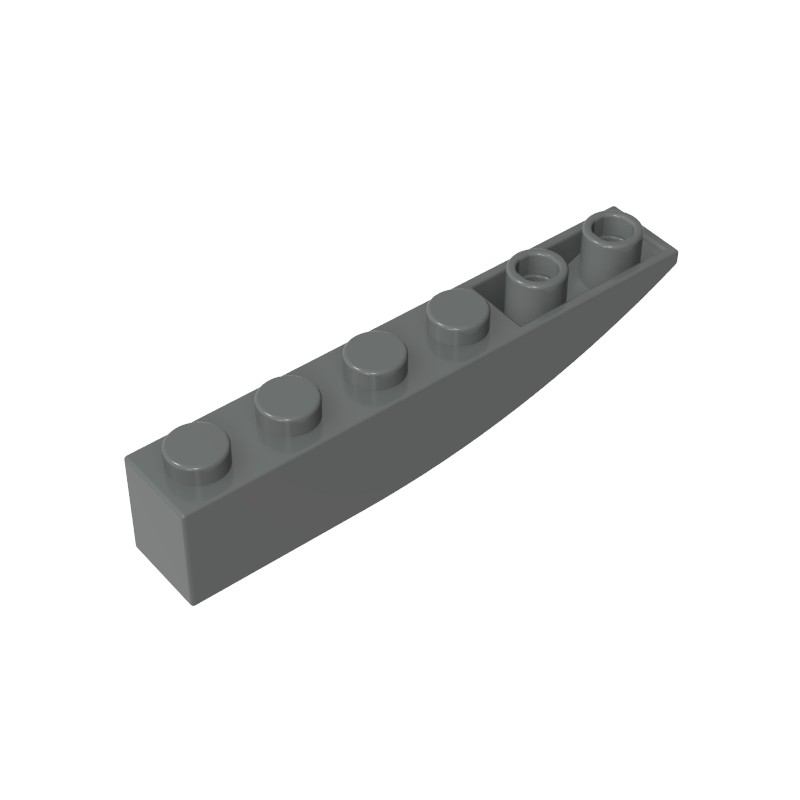 42023 | Slope, Curved 6 x 1 Inverted