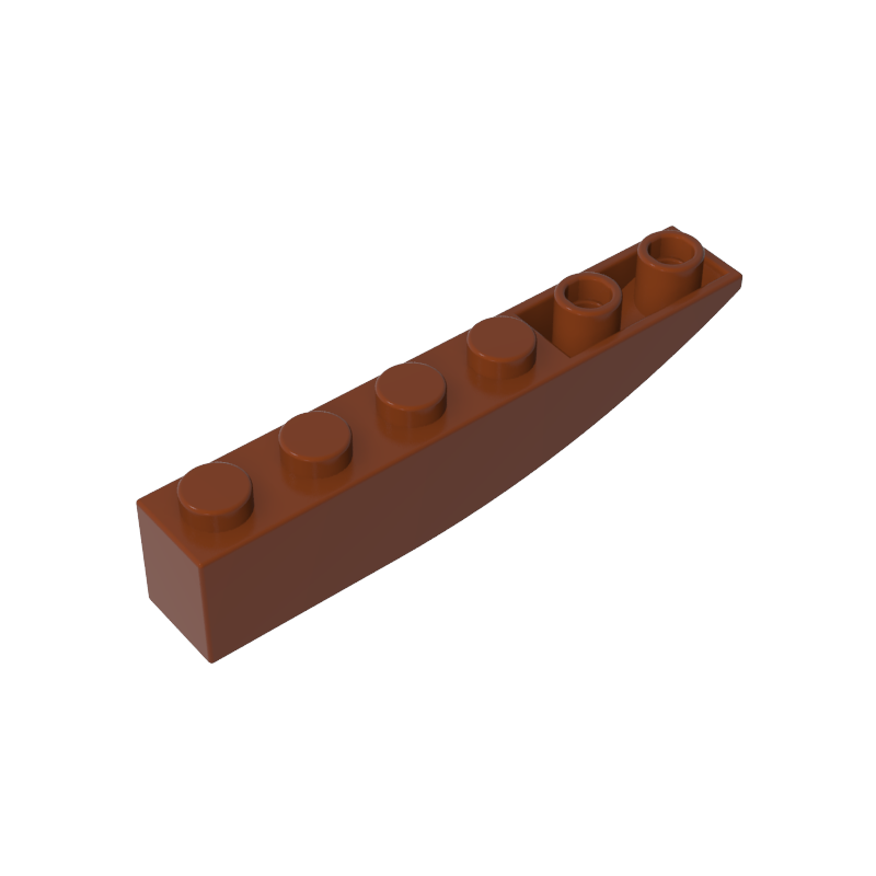 42023 | Slope, Curved 6 x 1 Inverted
