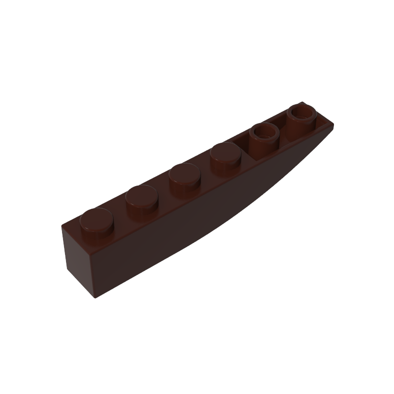 42023 | Slope, Curved 6 x 1 Inverted