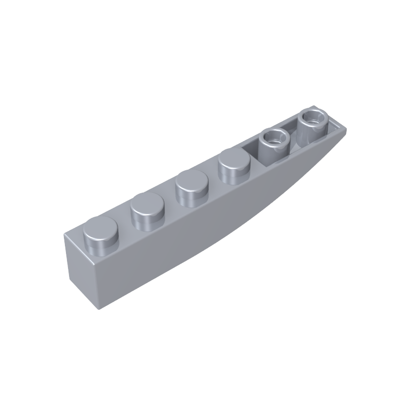 42023 | Slope, Curved 6 x 1 Inverted
