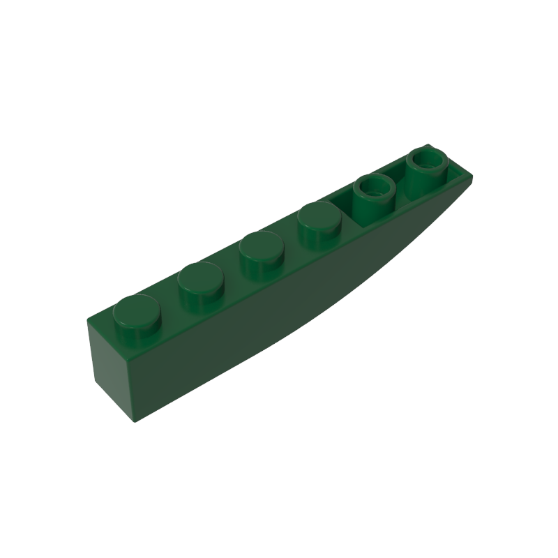 42023 | Slope, Curved 6 x 1 Inverted