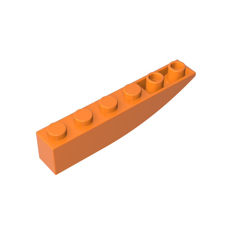 42023 | Slope, Curved 6 x 1 Inverted