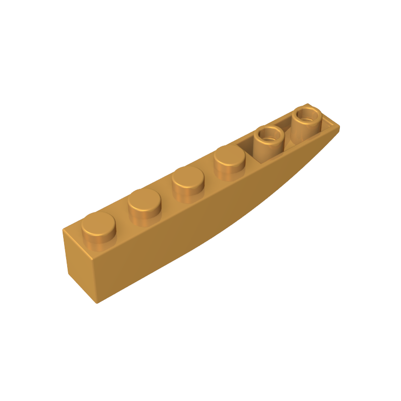 42023 | Slope, Curved 6 x 1 Inverted