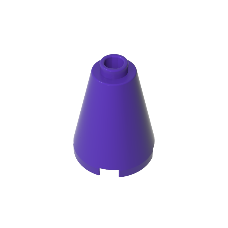 3942c | Cone 2 x 2 x 2 - Solid Stud