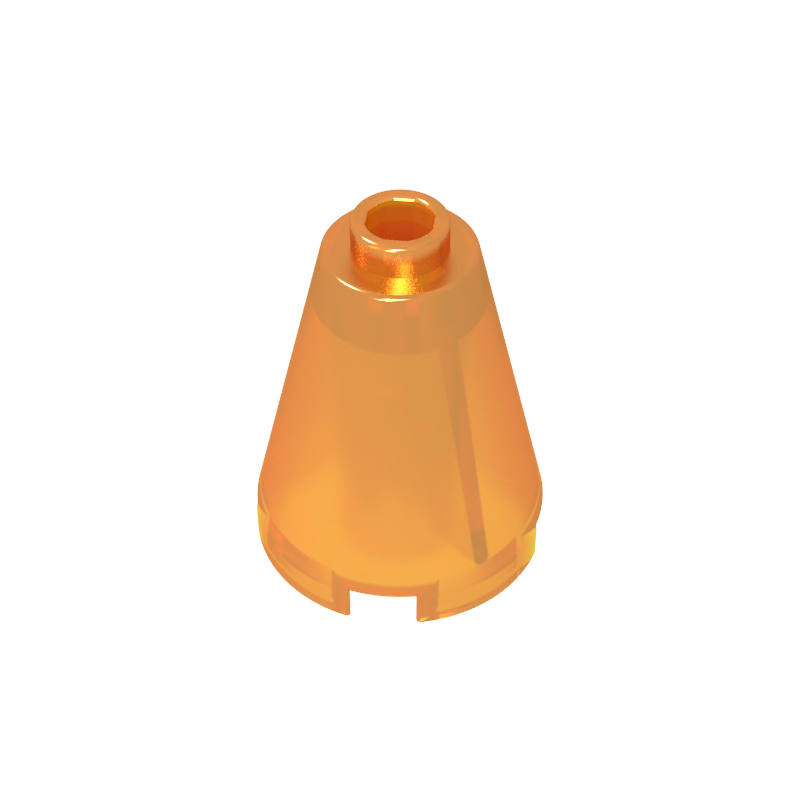 3942c | Cone 2 x 2 x 2 - Solid Stud