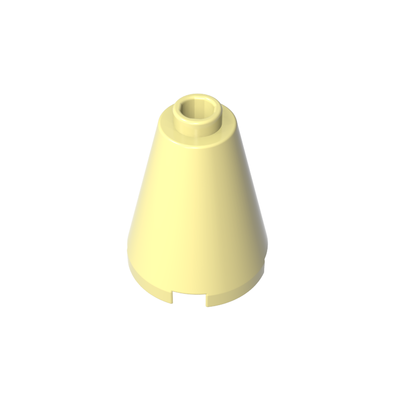 3942c | Cone 2 x 2 x 2 - Solid Stud