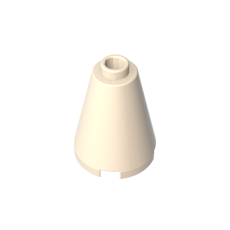 3942c | Cone 2 x 2 x 2 - Solid Stud