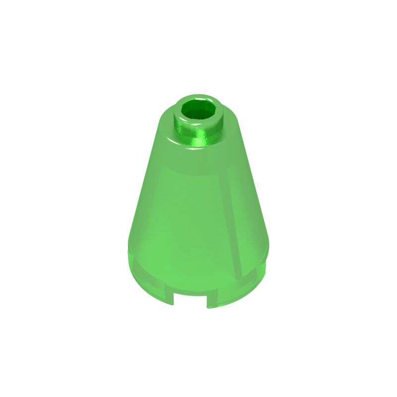 3942c | Cone 2 x 2 x 2 - Solid Stud