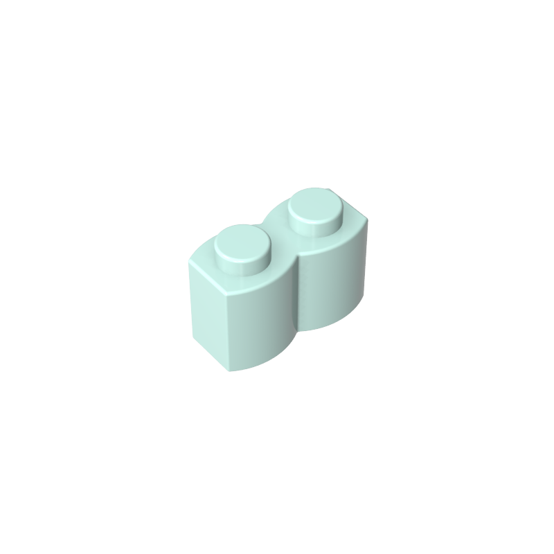 30136 | Brick, Modified 1 x 2 with Log Profile