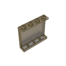 60581 | Panel 1 x 4 x 3 with Side Supports - Hollow Studs