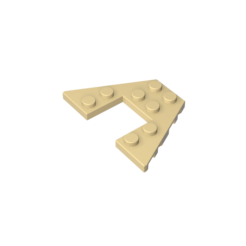 47407 | Wedge, Plate 4 x 6