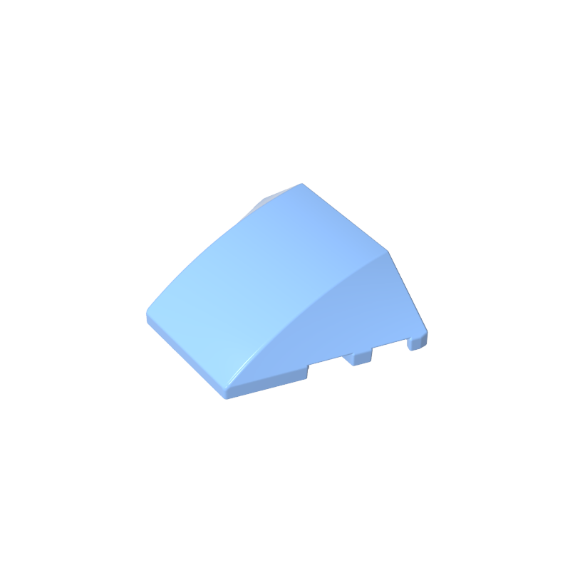64225 | Wedge 4 x 3 Triple Curved No Studs