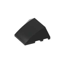 64225 | Wedge 4 x 3 Triple Curved No Studs