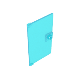 60616a | Door 1 x 4 x 6 with Stud Handle