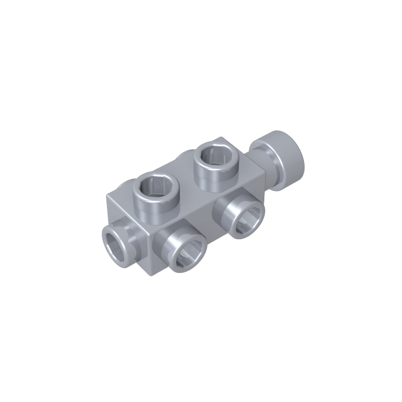 4595 | Brick, Modified 1 x 2 x 2/3 with Studs on Sides and Extended Stud Receptacle