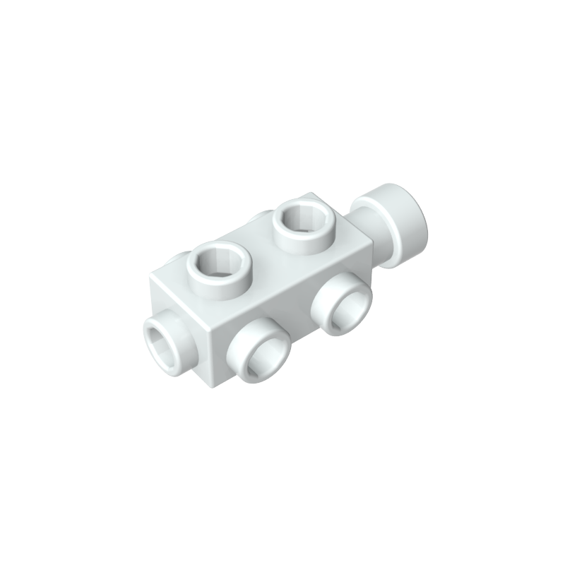 4595 | Brick, Modified 1 x 2 x 2/3 with Studs on Sides and Extended Stud Receptacle