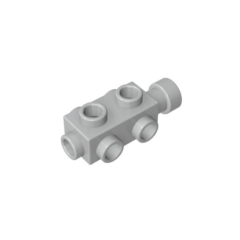 4595 | Brick, Modified 1 x 2 x 2/3 with Studs on Sides and Extended Stud Receptacle