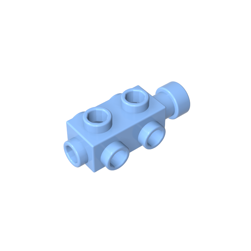 4595 | Brick, Modified 1 x 2 x 2/3 with Studs on Sides and Extended Stud Receptacle