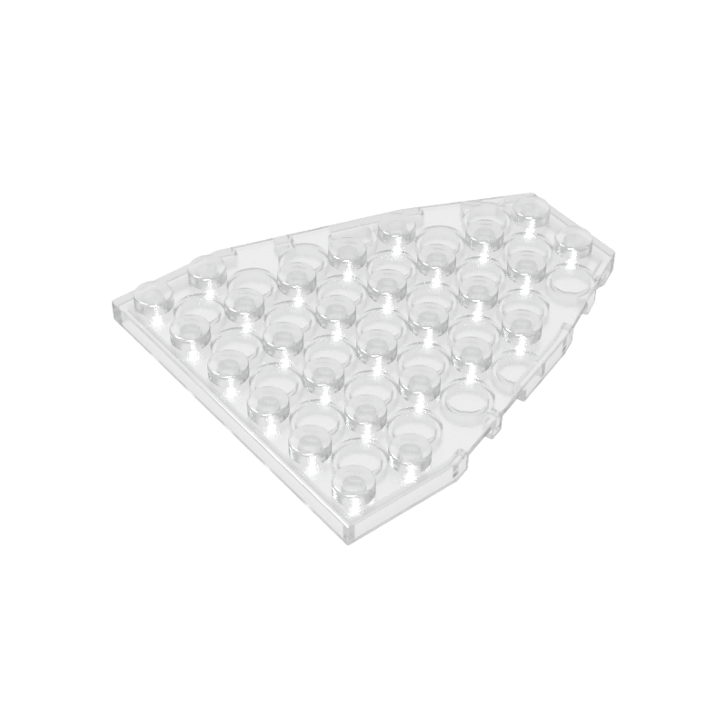 50303 | Wedge, Plate 7 x 6 without Stud Notches (Boat Bow Plate)