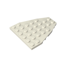 50303 | Wedge, Plate 7 x 6 without Stud Notches (Boat Bow Plate)
