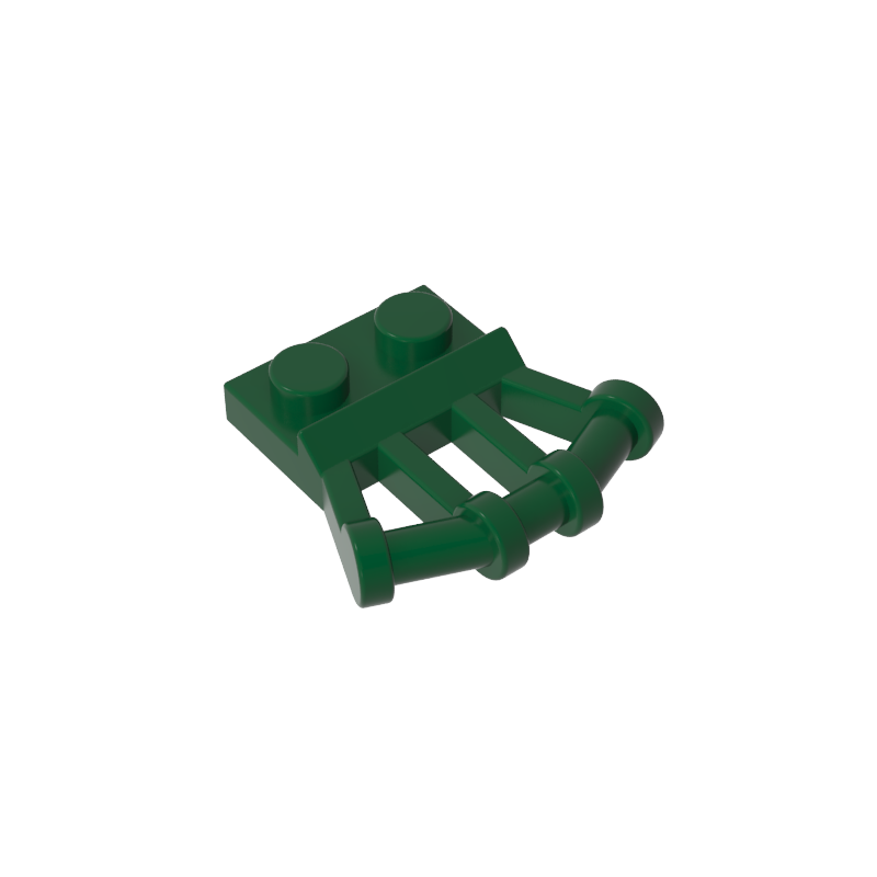 92692 | Plate, Modified 1 x 2 with Angled Bar Handles on Side