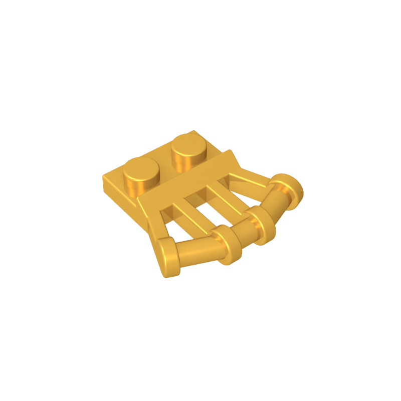 92692 | Plate, Modified 1 x 2 with Angled Bar Handles on Side