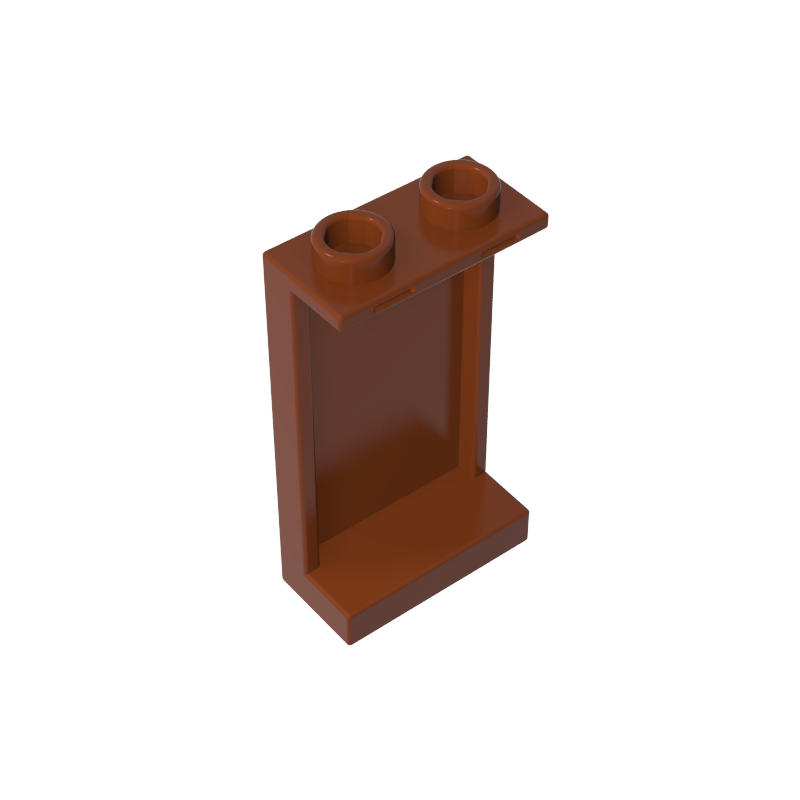 87544 | Panel 1 x 2 x 3 with Side Supports - Hollow Studs