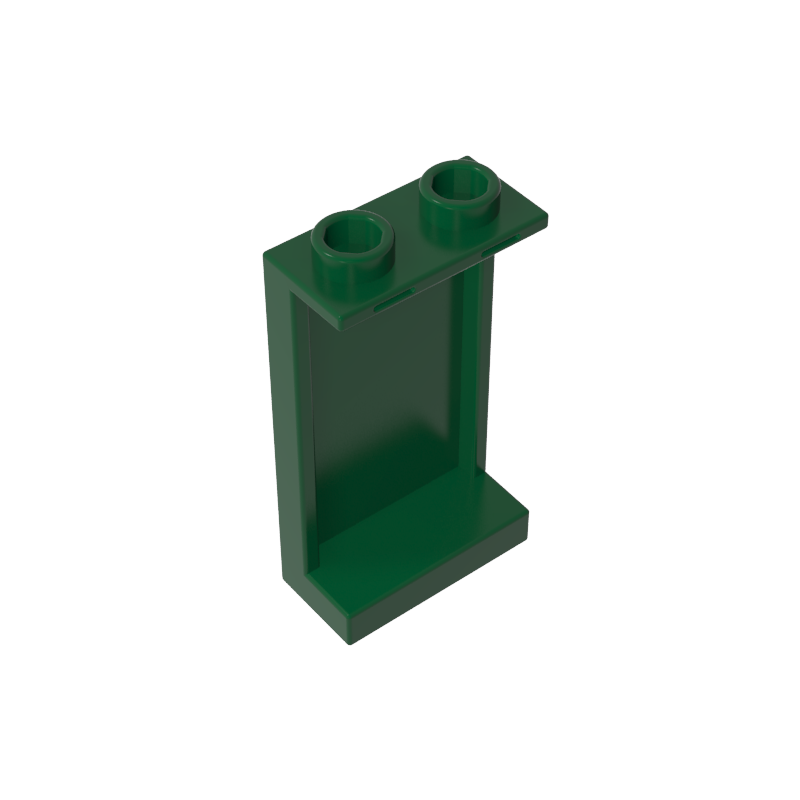 87544 | Panel 1 x 2 x 3 with Side Supports - Hollow Studs