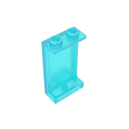 87544 | Panel 1 x 2 x 3 with Side Supports - Hollow Studs