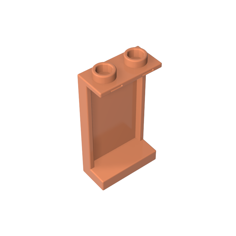 87544 | Panel 1 x 2 x 3 with Side Supports - Hollow Studs