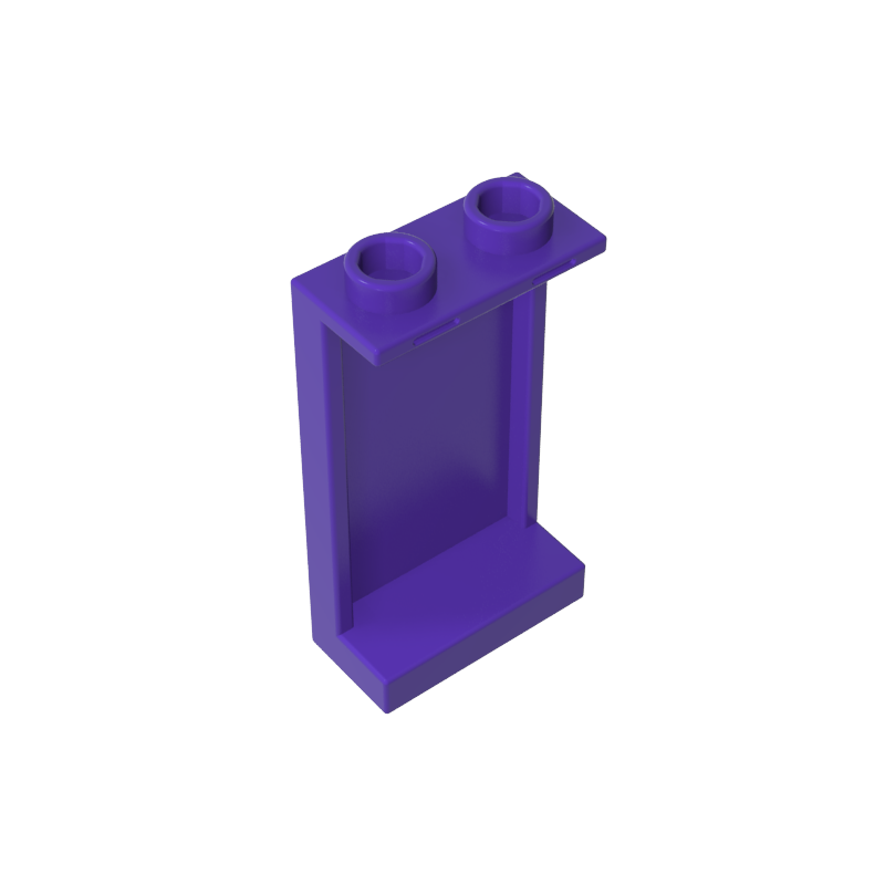 87544 | Panel 1 x 2 x 3 with Side Supports - Hollow Studs