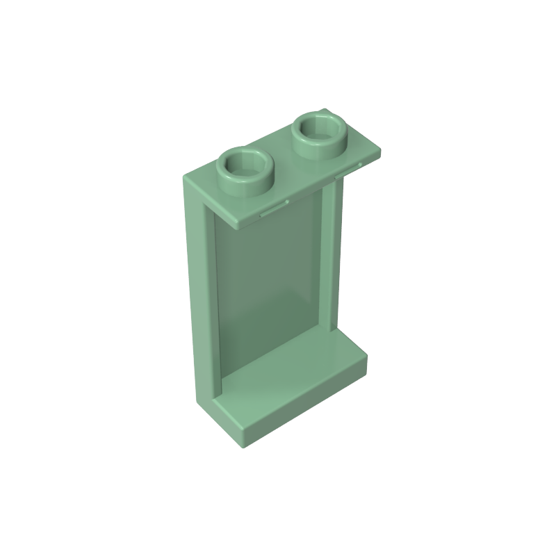 87544 | Panel 1 x 2 x 3 with Side Supports - Hollow Studs