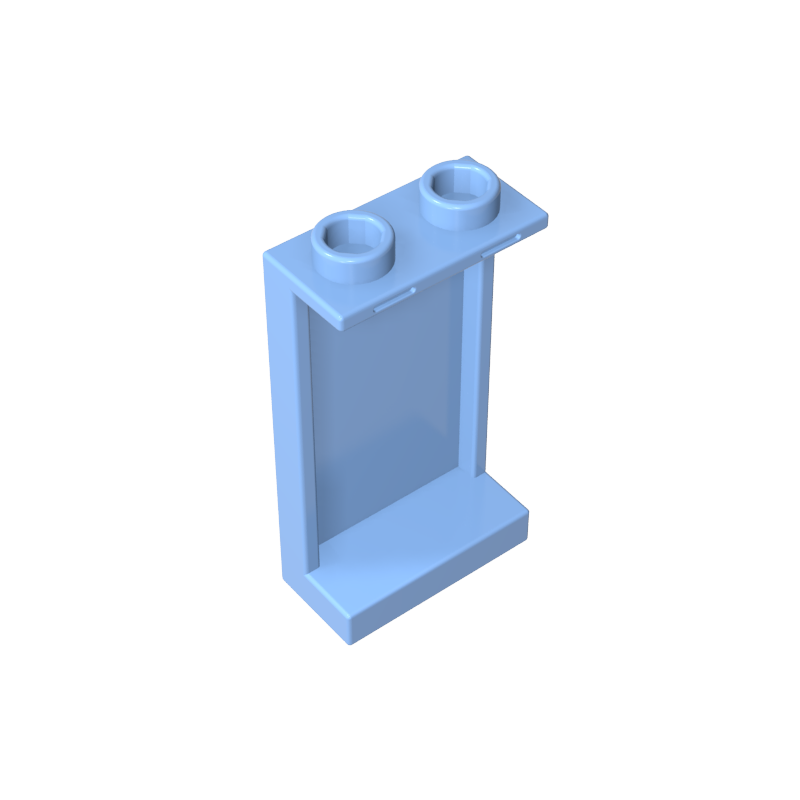 87544 | Panel 1 x 2 x 3 with Side Supports - Hollow Studs