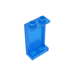 87544 | Panel 1 x 2 x 3 with Side Supports - Hollow Studs