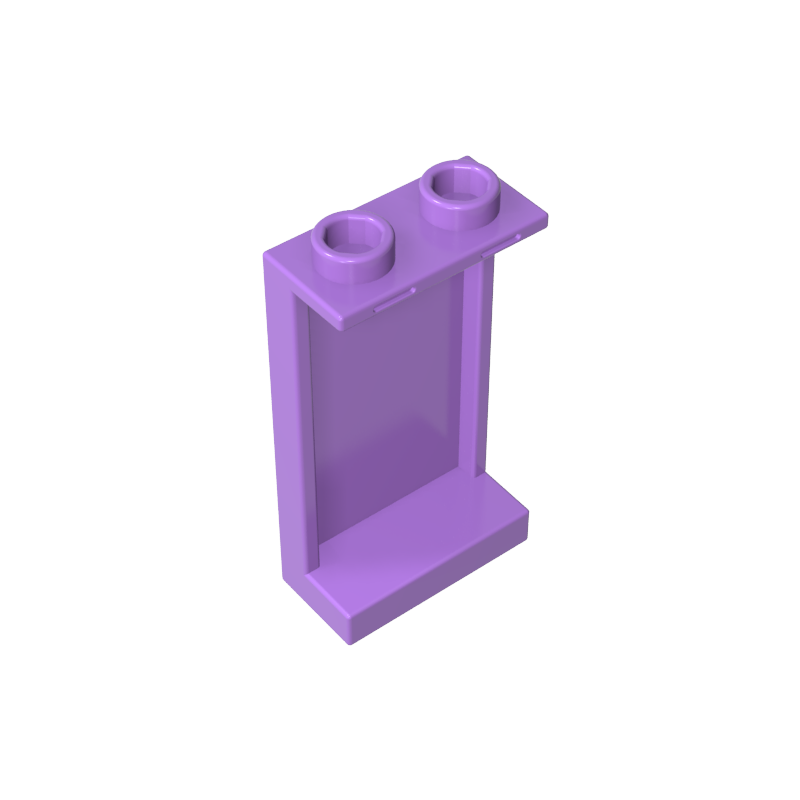 87544 | Panel 1 x 2 x 3 with Side Supports - Hollow Studs