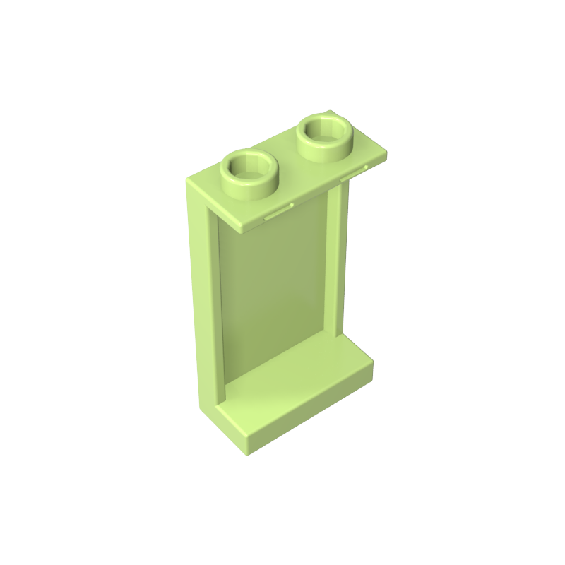87544 | Panel 1 x 2 x 3 with Side Supports - Hollow Studs