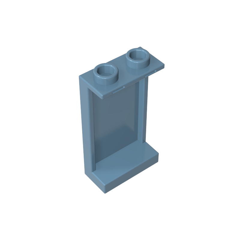 87544 | Panel 1 x 2 x 3 with Side Supports - Hollow Studs