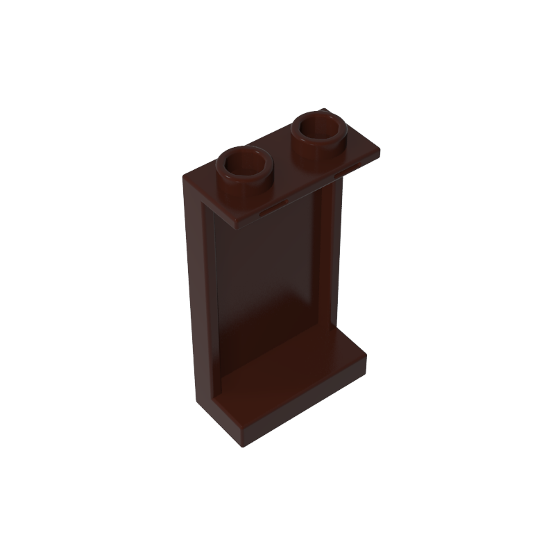 87544 | Panel 1 x 2 x 3 with Side Supports - Hollow Studs