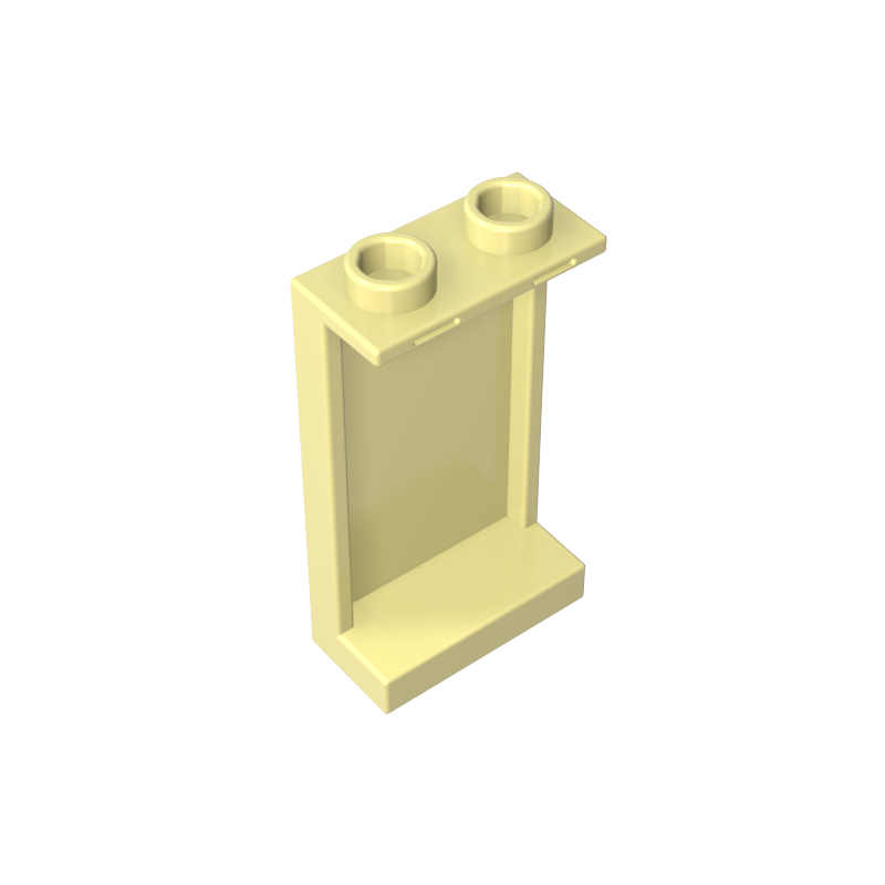87544 | Panel 1 x 2 x 3 with Side Supports - Hollow Studs