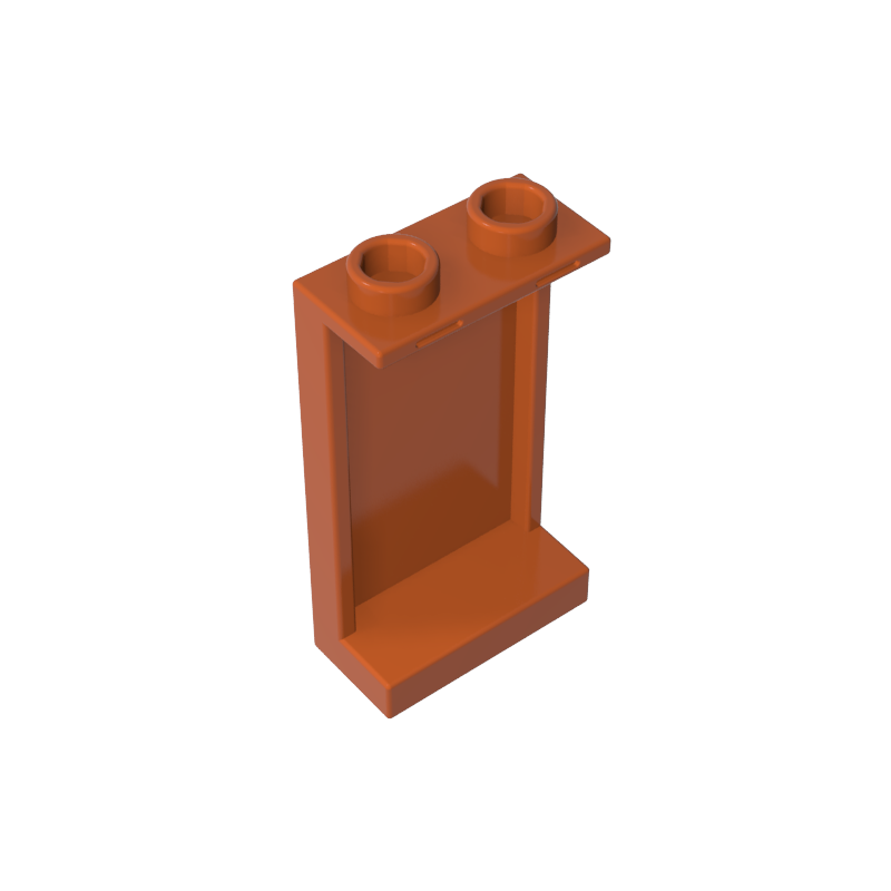87544 | Panel 1 x 2 x 3 with Side Supports - Hollow Studs