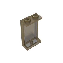 87544 | Panel 1 x 2 x 3 with Side Supports - Hollow Studs