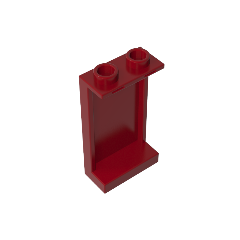 87544 | Panel 1 x 2 x 3 with Side Supports - Hollow Studs