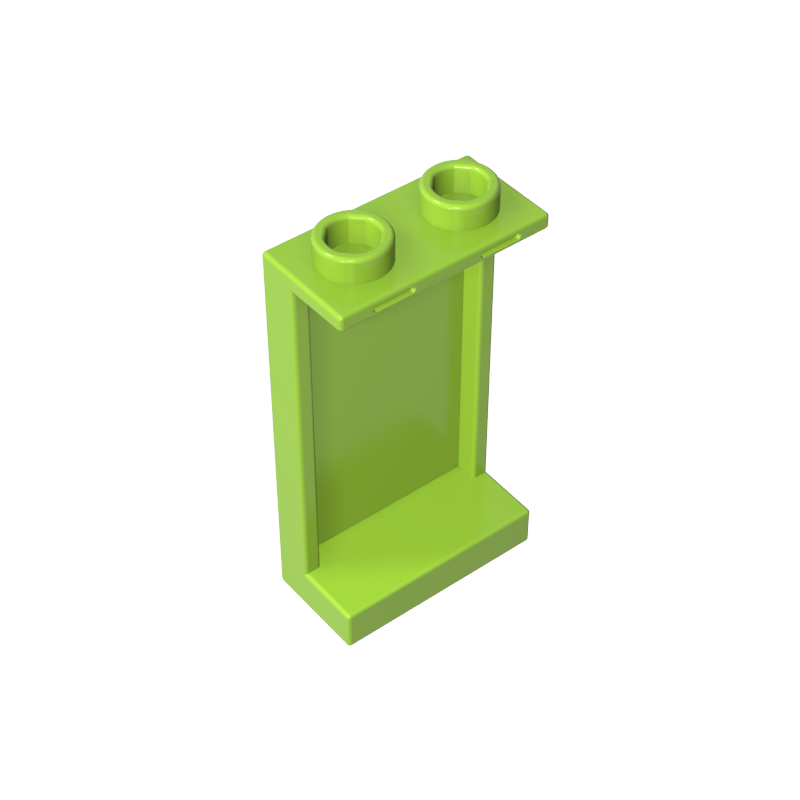 87544 | Panel 1 x 2 x 3 with Side Supports - Hollow Studs