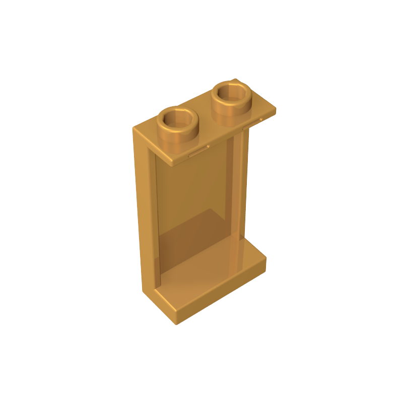 87544 | Panel 1 x 2 x 3 with Side Supports - Hollow Studs