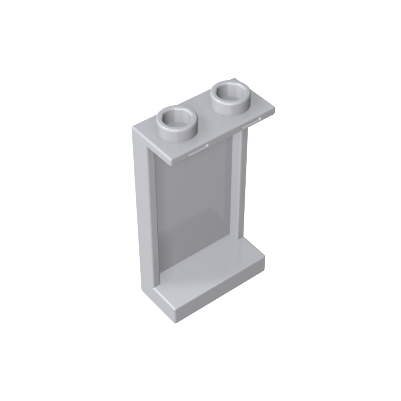 87544 | Panel 1 x 2 x 3 with Side Supports - Hollow Studs