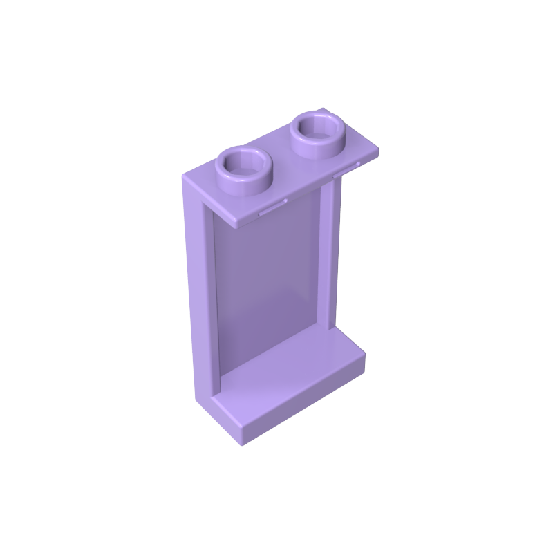 87544 | Panel 1 x 2 x 3 with Side Supports - Hollow Studs